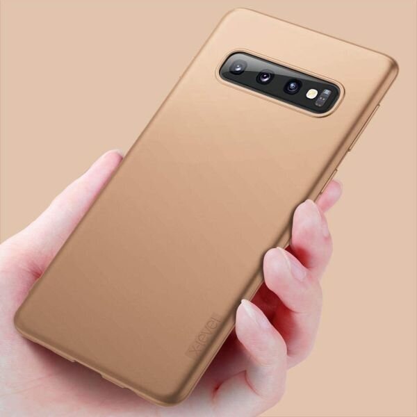 Samsung Galaxy S10 dėklas X-Level Guardian (auksinis) +++ TOP Komfortas 1