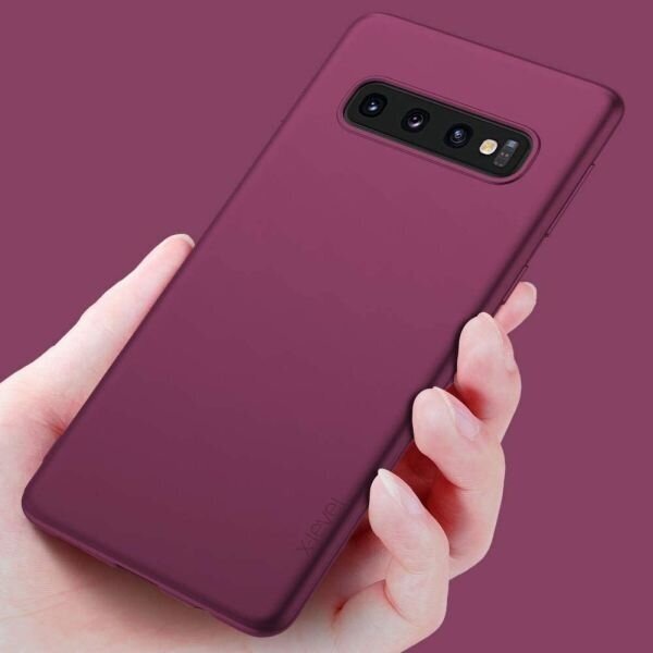 Samsung Galaxy S10 dėklas X-Level Guardian (bordo) +++ TOP Komfortas 1 Samsung Galaxy S10 dėklas X-Level Guardian (bordo) +++ TOP Komfortas 1