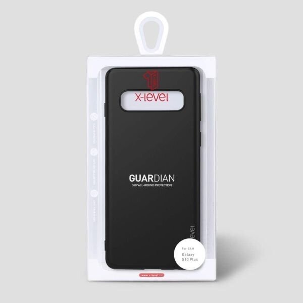 Samsung Galaxy S10 Plus dėklas X-Level Guardian (juodas) +++ TOP Komfortas 3