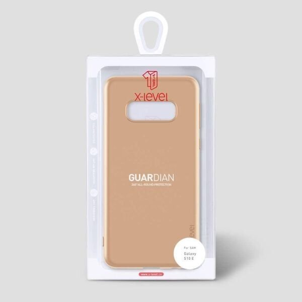 Samsung Galaxy S10e dėklas X-Level Guardian (auksinis) +++ TOP Komfortas 4 Samsung Galaxy S10e dėklas X-Level Guardian (auksinis) +++ TOP Komfortas 4
