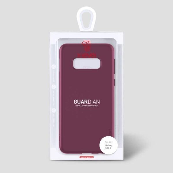Samsung Galaxy S10e dėklas X-Level Guardian (bordo) +++ TOP Komfortas 4 Samsung Galaxy S10e dėklas X-Level Guardian (bordo) +++ TOP Komfortas 4