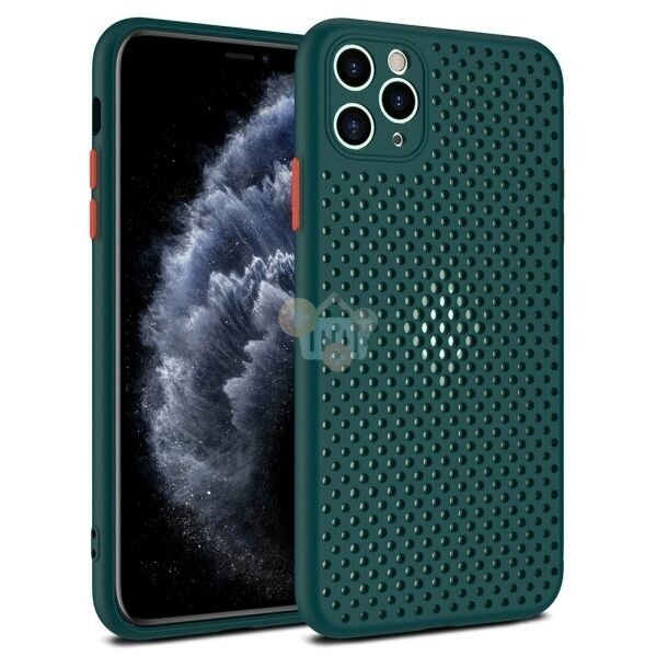 Samsung Galaxy S20 dėklas Breath Case (žalias) +++ TOP Komfortas