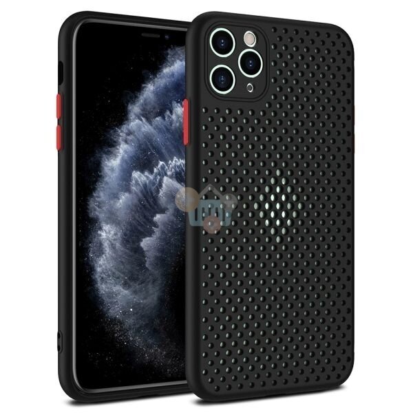 Samsung Galaxy S20 Plus dėklas Breath Case (juodas) +++ TOP Komfortas