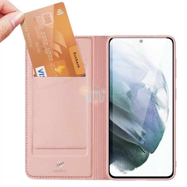 Samsung Galaxy S21 FE dėklas Dux Ducis Skin Pro (rožinis, auksinis) +++ TOP Balansas 1