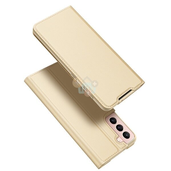 Samsung Galaxy S21 (G990), S21 5G (G991) dėklas Dux Ducis Skin Pro (auksinis) +++ TOP Balansas Samsung Galaxy S21 (G990), S21 5G (G991) dėklas Dux Ducis Skin Pro (auksinis) +++ TOP Balansas