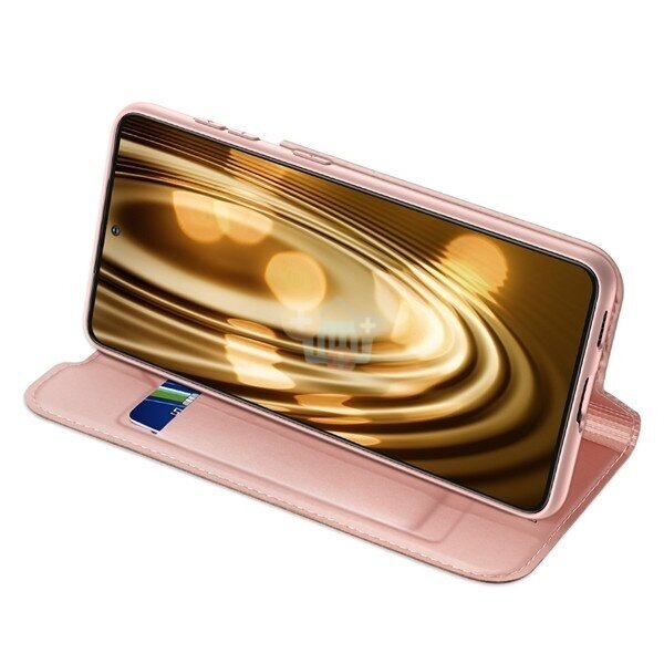Samsung Galaxy S21 (G990), S21 5G (G991) dėklas Dux Ducis Skin Pro (rožinis, auksinis) +++ TOP Balansas 1
