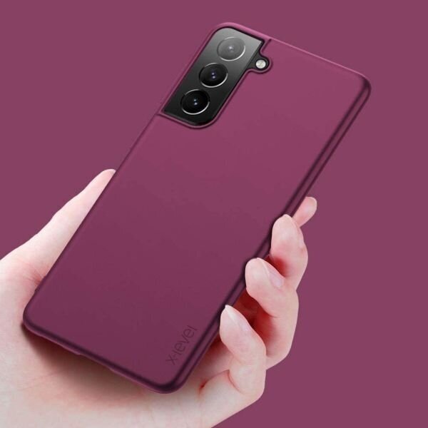 Samsung Galaxy S21 Plus, S30 Plus dėklas X-Level Guardian (bordo) +++ TOP Komfortas 1 Samsung Galaxy S21 Plus, S30 Plus dėklas X-Level Guardian (bordo) +++ TOP Komfortas 1