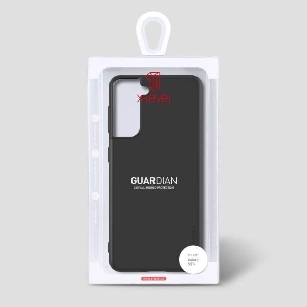 Samsung Galaxy S21 Plus, S30 Plus dėklas X-Level Guardian (juodas) +++ TOP Komfortas 4 Samsung Galaxy S21 Plus, S30 Plus dėklas X-Level Guardian (juodas) +++ TOP Komfortas 4
