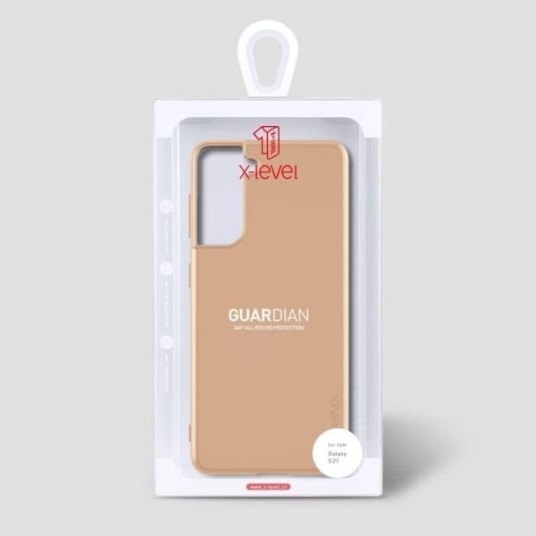 Samsung Galaxy S21, S30 dėklas X-Level Guardian (auksinis) +++ TOP Komfortas 4 Samsung Galaxy S21, S30 dėklas X-Level Guardian (auksinis) +++ TOP Komfortas 4
