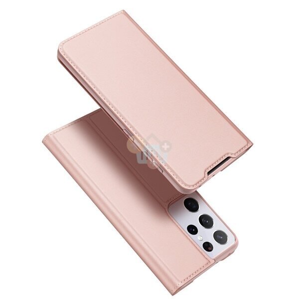 Samsung Galaxy S21 Ultra (G998) dėklas Dux Ducis Skin Pro (rožinis, auksinis) +++ TOP Balansas