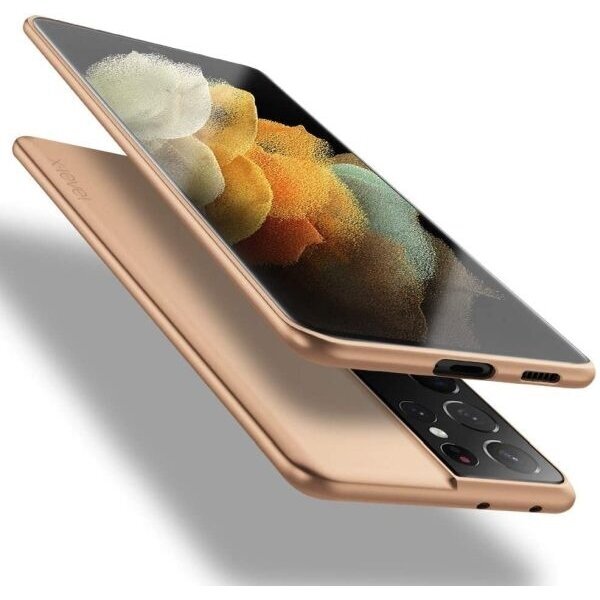 Samsung Galaxy S21 Ultra, S30 Ultra dėklas X-Level Guardian (auksinis) +++ TOP Komfortas Samsung Galaxy S21 Ultra, S30 Ultra dėklas X-Level Guardian (auksinis) +++ TOP Komfortas