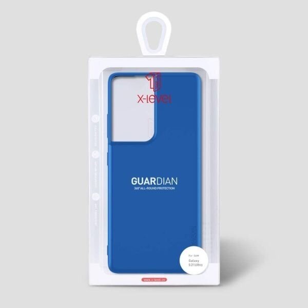 Samsung Galaxy S21 Ultra, S30 Ultra dėklas X-Level Guardian (mėlynas) +++ TOP Komfortas 3 Samsung Galaxy S21 Ultra, S30 Ultra dėklas X-Level Guardian (mėlynas) +++ TOP Komfortas 3