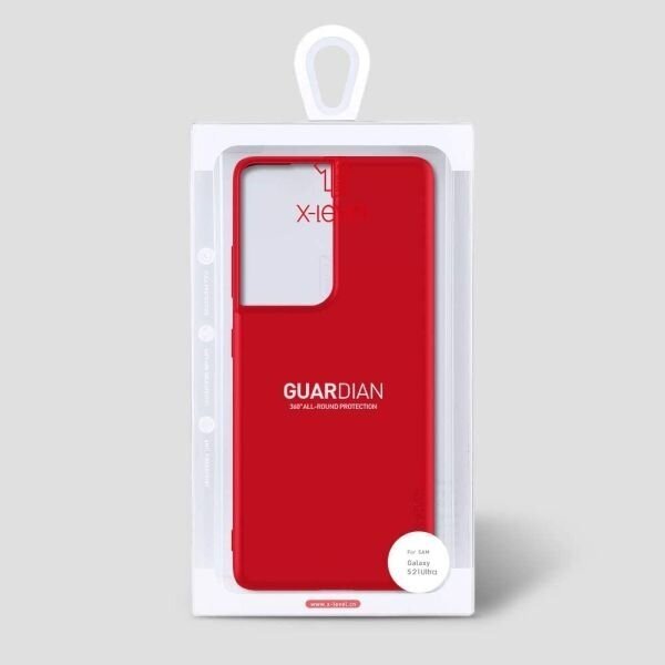 Samsung Galaxy S21 Ultra, S30 Ultra dėklas X-Level Guardian (raudonas) +++ TOP Komfortas 3