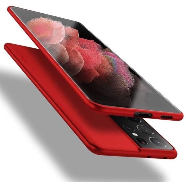 Samsung Galaxy S21 Ultra, S30 Ultra dėklas X-Level Guardian (raudonas) +++ TOP Komfortas