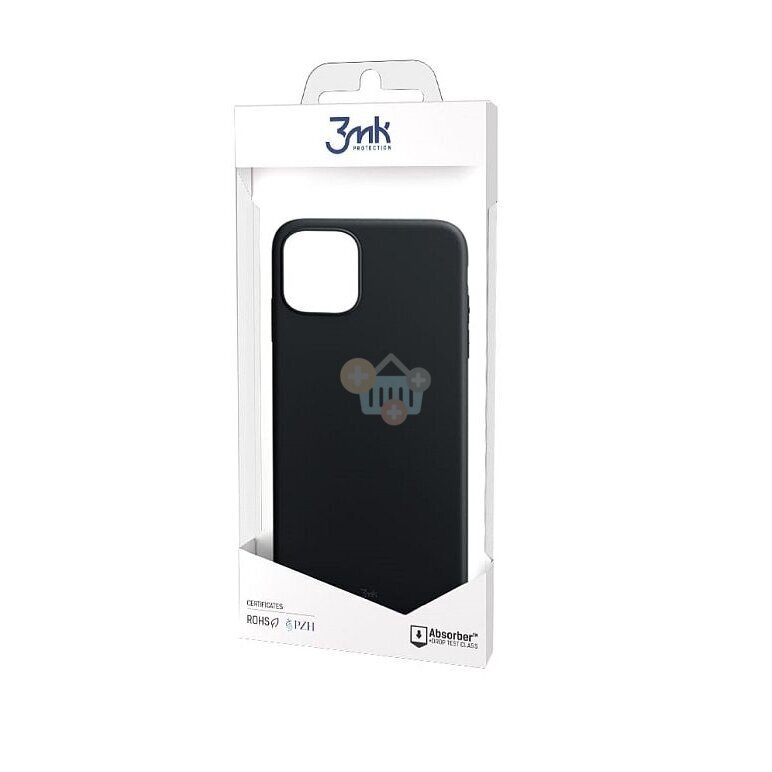 Apple iPhone 12, 12 Pro dėklas 3MK Matt Case (juodas) +++ TOP Komfortas 1 Apple iPhone 12, 12 Pro dėklas 3MK Matt Case (juodas) +++ TOP Komfortas 1