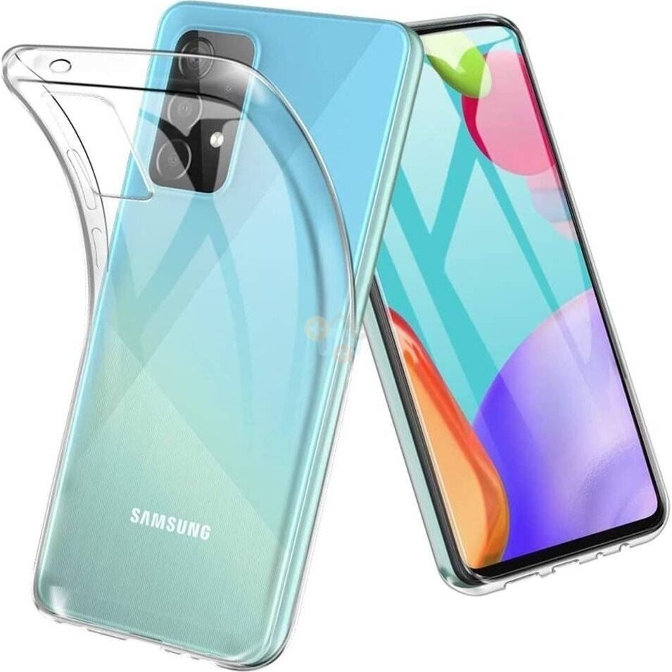 Samsung Galaxy A52, A52 5G, A52s 5G (A525, A526, A528) dėklas Mercury Antislip (skaidrus) +++ TOP Balansas