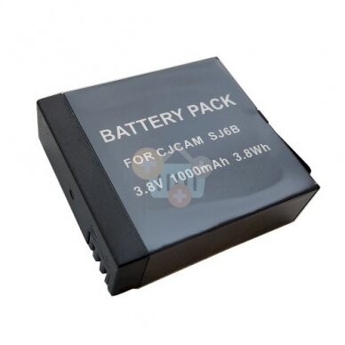 SJCAM SJ6B baterija, 1000mAh SJCAM SJ6B baterija, 1000mAh