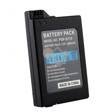 Sony PSP-S110, 1800mAh baterija Sony PSP-S110, 1800mAh baterija