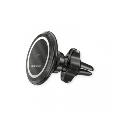 Telefono laikiklis Borofone Magnetic Car Air Vent Mount 15W +++ TOP Funkcionalumas