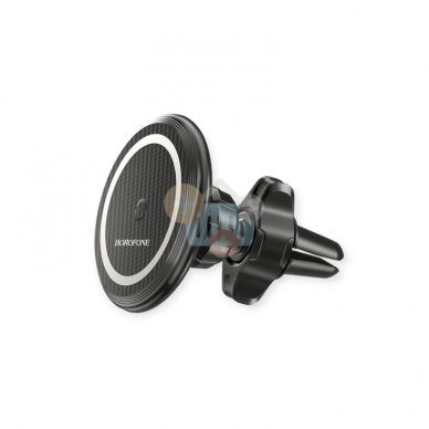 Telefono laikiklis Borofone Magnetic Car Air Vent Mount 15W +++ TOP Funkcionalumas Telefono laikiklis Borofone Magnetic Car Air Vent Mount 15W +++ TOP Funkcionalumas