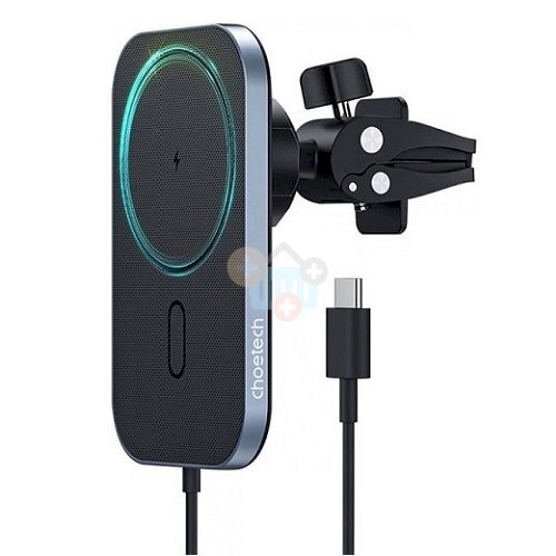 Telefono laikiklis automobiliui CHOETECH su belaidžio įkrovimo funkcija, 15W, (MagSafe) Telefono laikiklis automobiliui CHOETECH su belaidžio įkrovimo funkcija, 15W, (MagSafe)