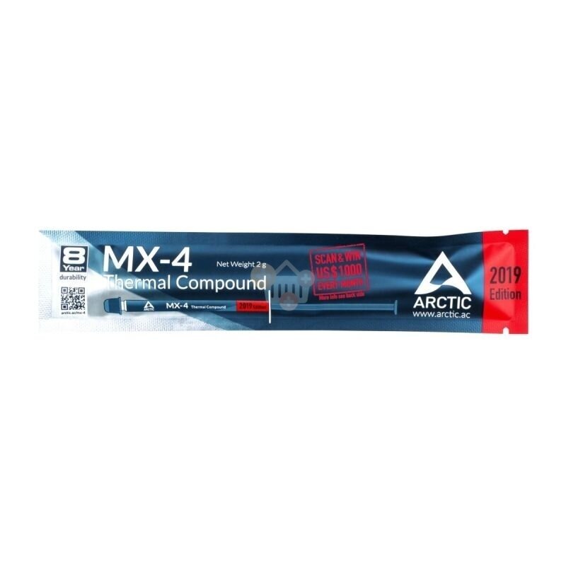 Termo pasta ARCTIC MX-4, 2g, 2019 Edition 1