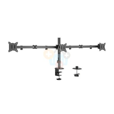Trijų 17”-27” monitorių laikiklis Trijų 17”-27” monitorių laikiklis
