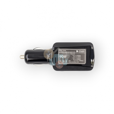 Universalus automobilinis (12-15V) kompiuterių įkroviklis 90W SLIM +++ TOP Komfortas 1 Universalus automobilinis (12-15V) kompiuterių įkroviklis 90W SLIM +++ TOP Komfortas 1