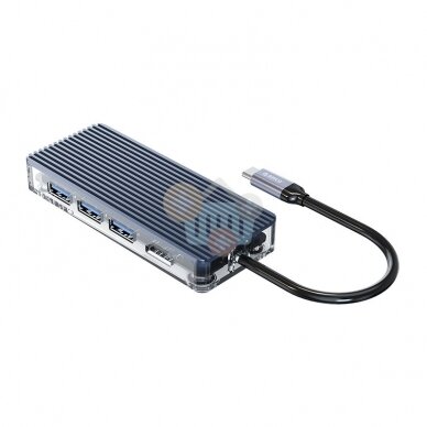 USB-C šakotuvas ORICO 7 in 1: HDMI, USB 3.0, TF&SD, PD +++ TOP Mobilumas USB-C šakotuvas ORICO 7 in 1: HDMI, USB 3.0, TF&SD, PD +++ TOP Mobilumas