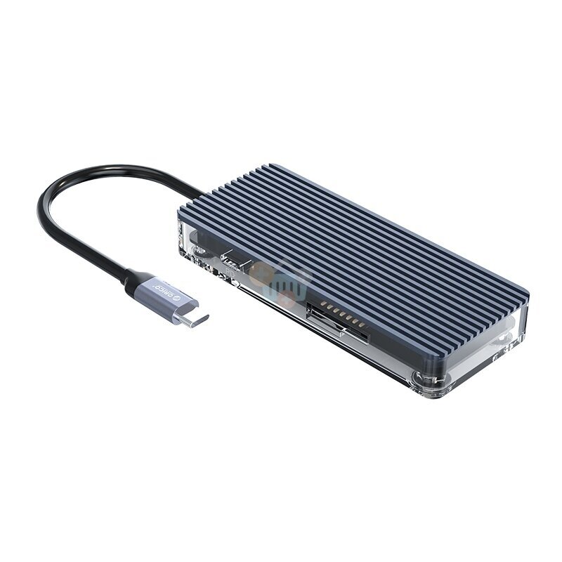 USB-C šakotuvas ORICO 7 in 1: HDMI, USB 3.0, TF&SD, PD +++ TOP Mobilumas 3 USB-C šakotuvas ORICO 7 in 1: HDMI, USB 3.0, TF&SD, PD +++ TOP Mobilumas 3