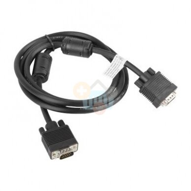 VGA laidas Lanberg VGA-> VGA (juodas, 1,8m.)  +++ TOP Balansas 1