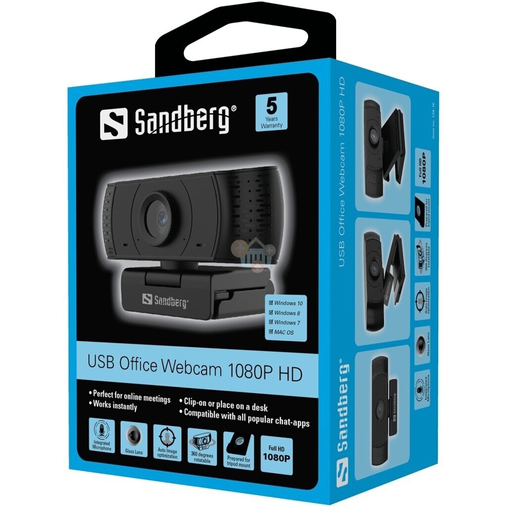 WEB kamera Sandberg USB Office 1080P HD +++ TOP Balansas 4