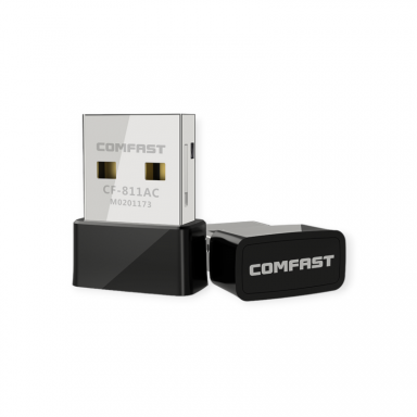 WiFi-USB adapteris, 650Mbps, 2.4GHz, 5GHz WiFi-USB adapteris, 650Mbps, 2.4GHz, 5GHz