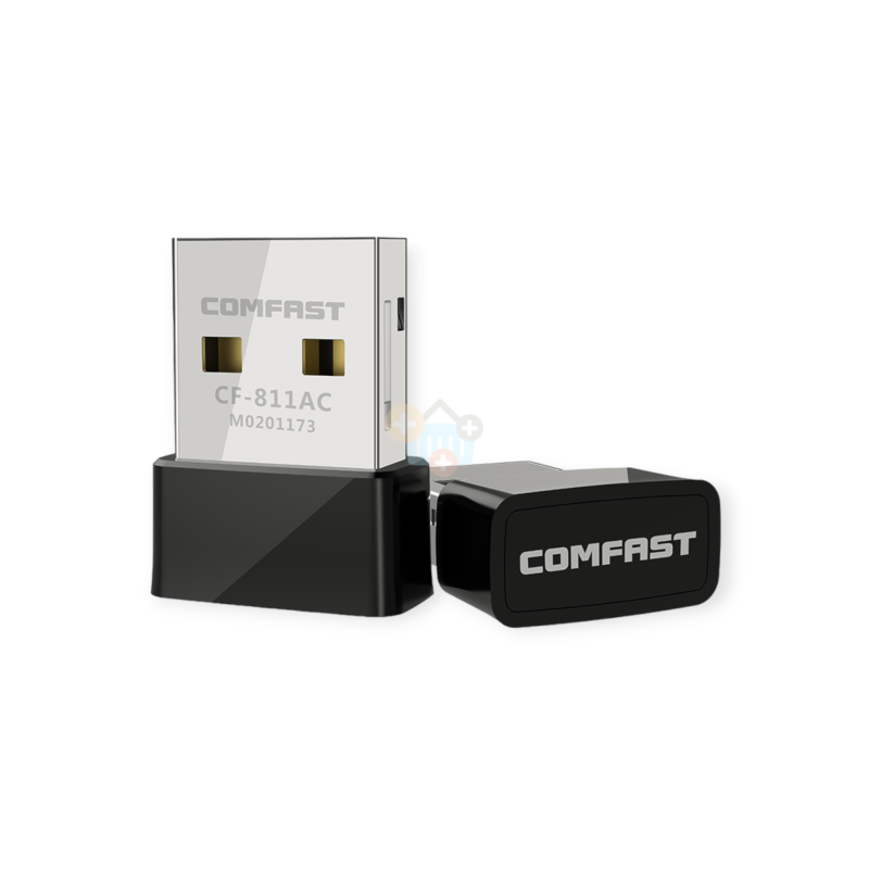 WiFi-USB adapteris, 650Mbps, 2.4GHz, 5GHz WiFi-USB adapteris, 650Mbps, 2.4GHz, 5GHz
