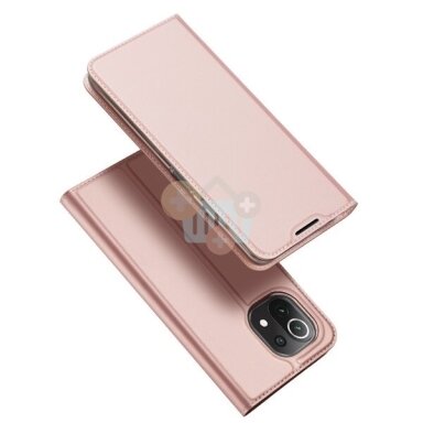 Xiaomi Mi 11 Lite 4G, 5G, 11 Lite 5G NE dėklas Dux Ducis Skin Pro (rožinis- auksinis) +++ TOP Balansas