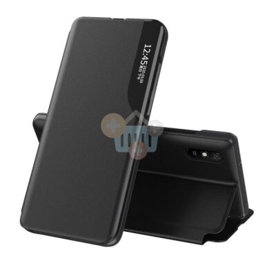 Xiaomi Poco X3 NFC / Poco X3 Pro atverčiamas dėklas View Case (juodas) +++ TOP Balansas Xiaomi Poco X3 NFC / Poco X3 Pro atverčiamas dėklas View Case (juodas) +++ TOP Balansas