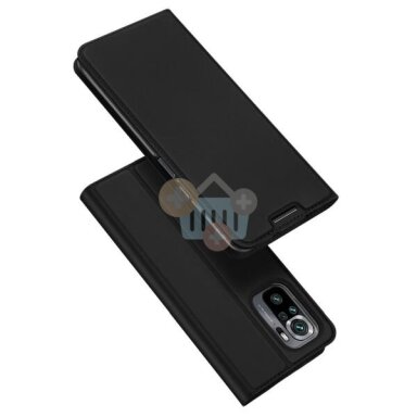 Xiaomi Redmi Note 10, 10S dėklas Dux Ducis Skin Pro (juodas) +++ TOP Balansas