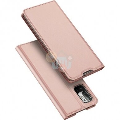 Xiaomi Poco M3 Pro 4G, 5G, Redmi Note10 5G dėklas Dux Ducis Skin Pro (rožinis- auksinis) +++ TOP Balansas Xiaomi Poco M3 Pro 4G, 5G, Redmi Note10 5G dėklas Dux Ducis Skin Pro (rožinis- auksinis) +++ TOP Balansas