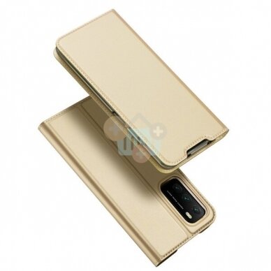 Xiaomi Poco M3, Redmi 9T dėklas Dux Ducis Skin Pro (auksinis) +++ TOP Balansas