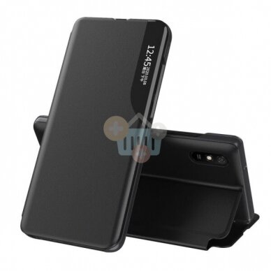 Xiaomi Poco X3 NFC / Poco X3 Pro atverčiamas dėklas View Case (juodas) +++ TOP Balansas Xiaomi Poco X3 NFC / Poco X3 Pro atverčiamas dėklas View Case (juodas) +++ TOP Balansas