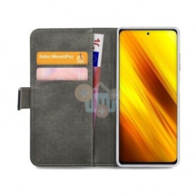 Xiaomi Poco X3 NFC / Poco X3 Pro dėklas Mobilize Classic Gelly Wallet (juodas) 2 Xiaomi Poco X3 NFC / Poco X3 Pro dėklas Mobilize Classic Gelly Wallet (juodas) 2