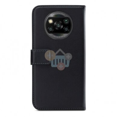 Xiaomi Poco X3 NFC / Poco X3 Pro dėklas Mobilize Classic Gelly Wallet (juodas)