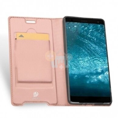Xiaomi Redmi 8A dėklas Dux Ducis Skin Pro (rožinis- auksinis) +++ TOP Balansas 2