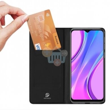 Xiaomi Redmi 9 dėklas Dux Ducis Skin Pro (juodas) +++ TOP Balansas 1