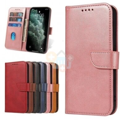 Xiaomi Redmi 9 dėklas Magnet Case Elegant (rožinis) +++ TOP Balansas 8