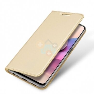Xiaomi Redmi Note 10, 10S dėklas Dux Ducis Skin Pro (auksinis) +++ TOP Balansas 4 Xiaomi Redmi Note 10, 10S dėklas Dux Ducis Skin Pro (auksinis) +++ TOP Balansas 4
