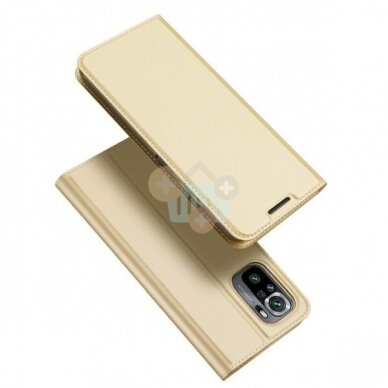 Xiaomi Redmi Note 10, 10S dėklas Dux Ducis Skin Pro (auksinis) +++ TOP Balansas Xiaomi Redmi Note 10, 10S dėklas Dux Ducis Skin Pro (auksinis) +++ TOP Balansas