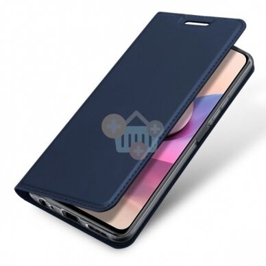 Xiaomi Redmi Note 10, 10S dėklas Dux Ducis Skin Pro (tamsiai mėlynas) +++ TOP Balansas 3