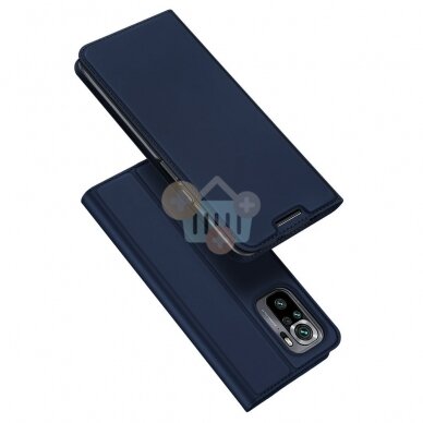 Xiaomi Redmi Note 10, 10S dėklas Dux Ducis Skin Pro (tamsiai mėlynas) +++ TOP Balansas