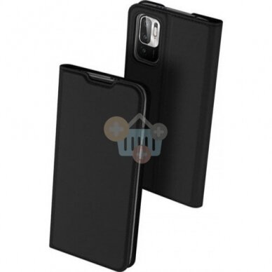 Xiaomi Redmi Note 10 5G dėklas Dux Ducis Skin Pro (juodas) +++ TOP Balansas